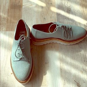 Jane and the Shoe platform oxford